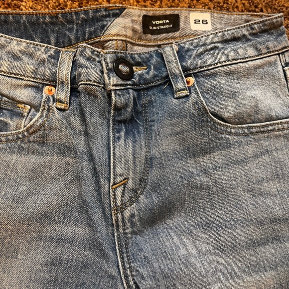 Volcom Boys Youth Sz 26 (12) Vorta Jeans - Picture 3 of 4